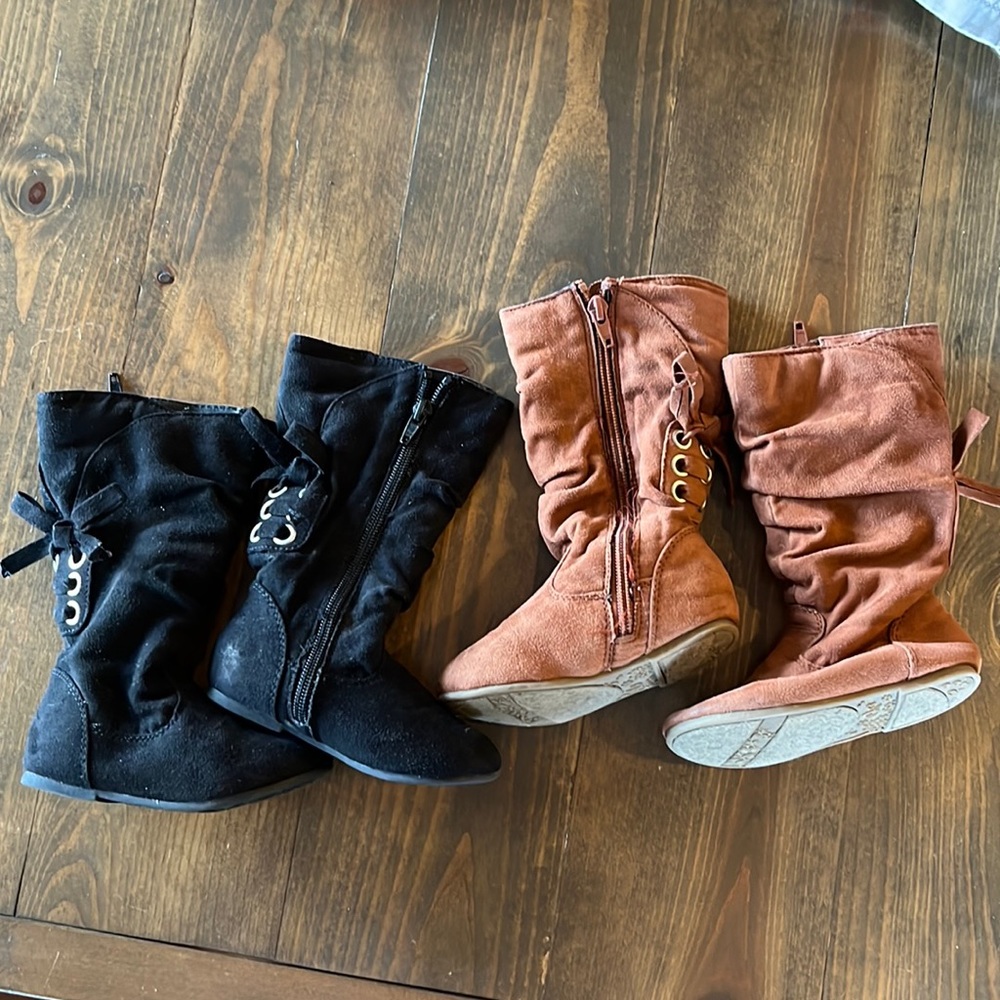 Black/brown Children’s Place boots